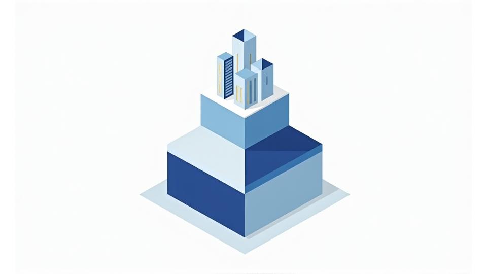 Infographic illustration of a diversified investment portfolio composed of various alternative asset classes like private equity, real estate, and infrastructure, shown as interconnected segments forming a strong foundation.
